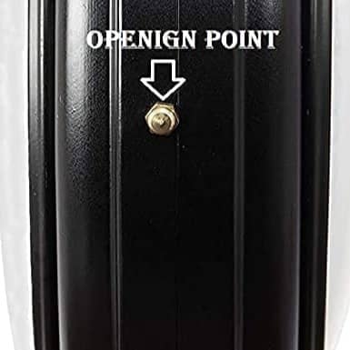 Thornley Metal Double Side Iron Wall Clock