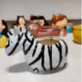 Resin Animal Shape Combo Planter- Pack of 6 - top_view