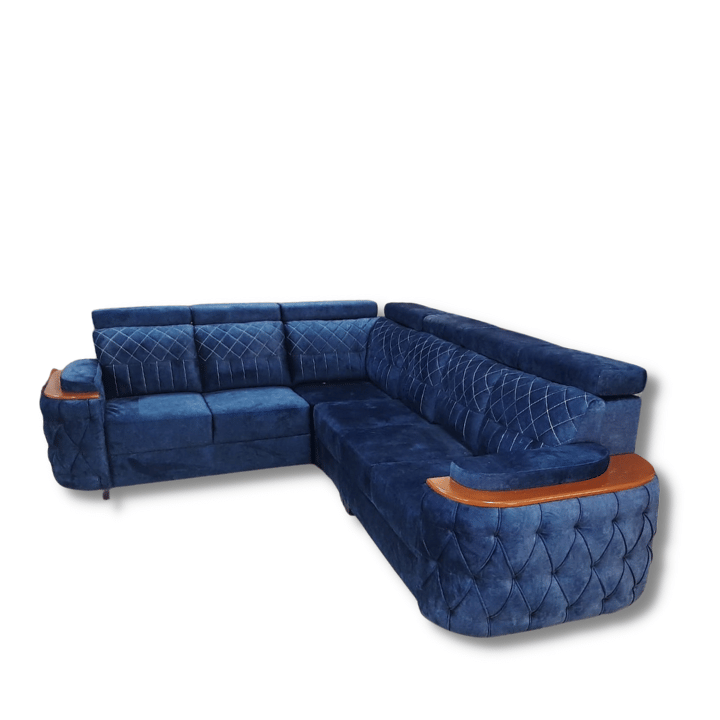 Paddington Wood Corner L Shape Sofa - top_view