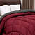Double Bed Winter Duvet Quilt ( Red / Grey ) - photo