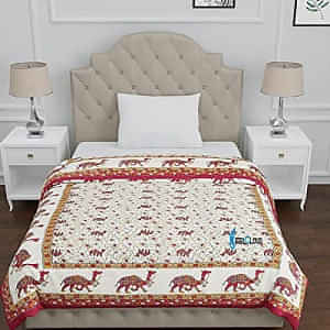 Jaipuri Light Weight Pure Cotton Razai - photo