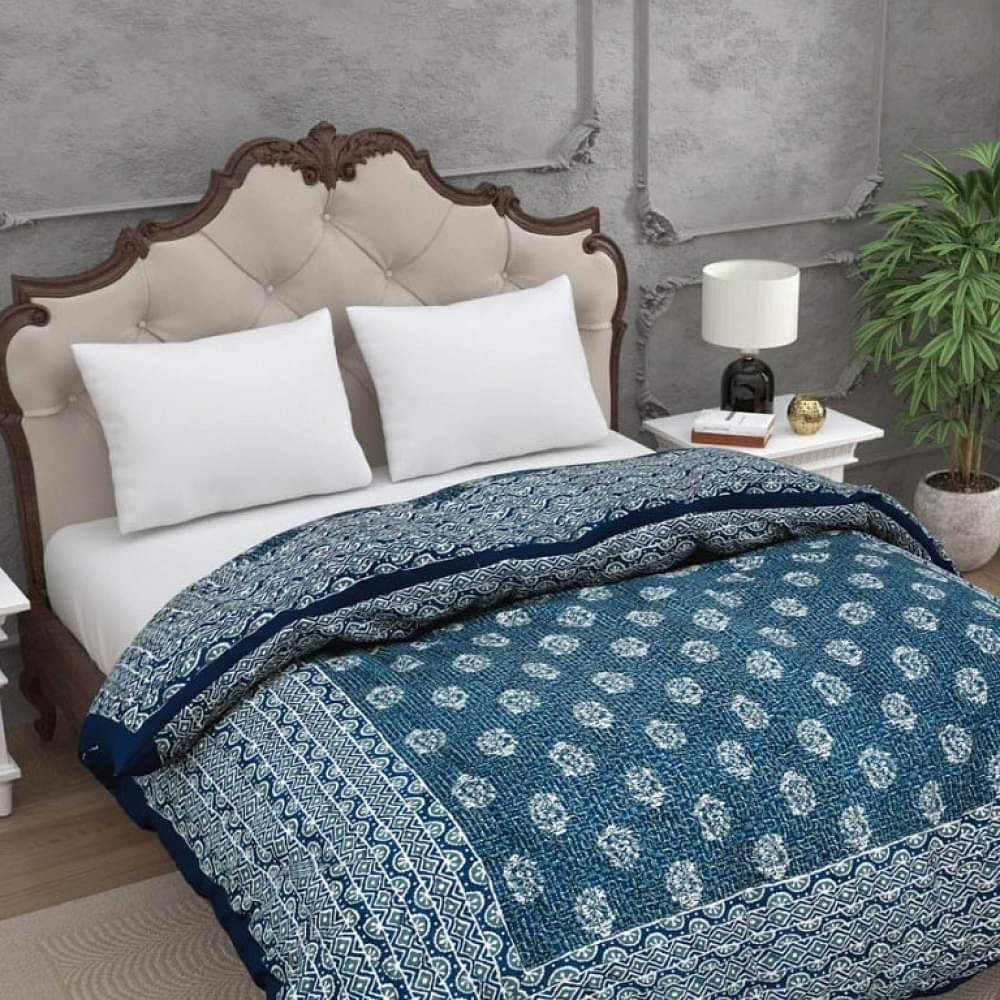 Floral Print, Jaipuri Razai - photo