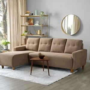 Modern Upholstered Sofa With Ergonomic Design (3+2) - photo