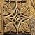 Tozzeto Gold Resin Tile - left_view