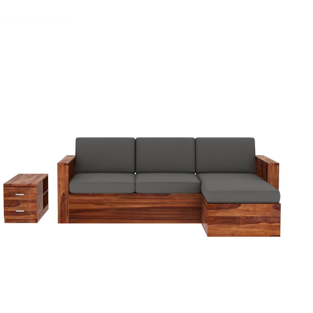 Monroe L-Shaped Multifunctional Corner Sofa with Storage - top_view
