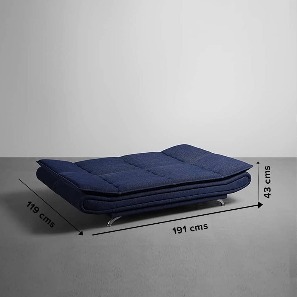 Bedford Sofa Cum Bed In Blue