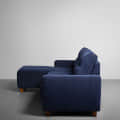 Athens Sofa with Lounger In Alice Blue Color - top_view