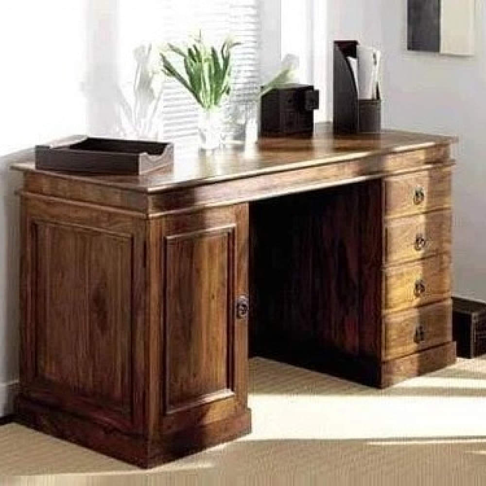 Solid wooden table - photo
