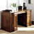 Solid wooden table - front_view