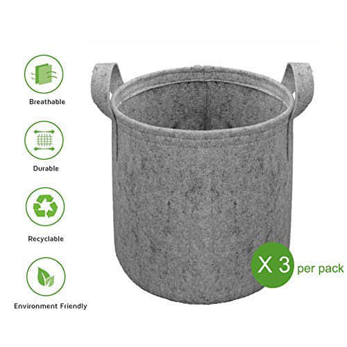 Growing Bag Pots - top_view