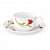 White Mini Tea Cup Imperial Saucer - rear_view