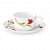 White Mini Tea Cup Imperial Saucer - right_view