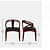 Lisa Wooden Arm Chair - front_view