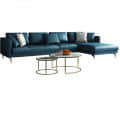 Luxury Sofa Set In Dark Green Colour - rear_view