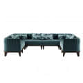 Fujairah Sectional U Shape Modular Sofa - front_view