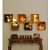 Wrought Iron Flying Butterfly In Box Wall Art With LED In Multicolor - front_view
