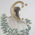 Peacock Wall Decorative Hanging & Mounted Art - front_view