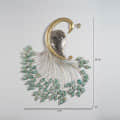 Peacock Wall Decorative Hanging & Mounted Art - rear_view