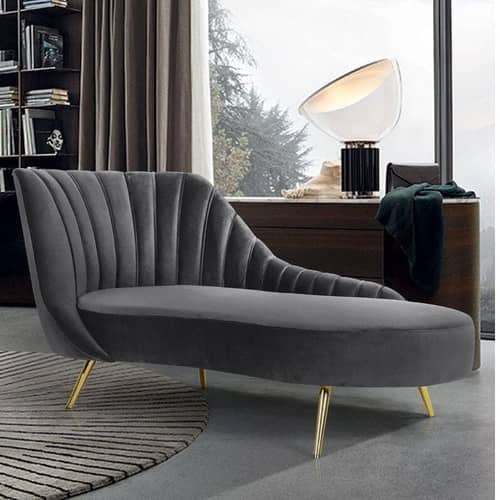 Paddington Modern Chaise Longue Chesterfield Sofa