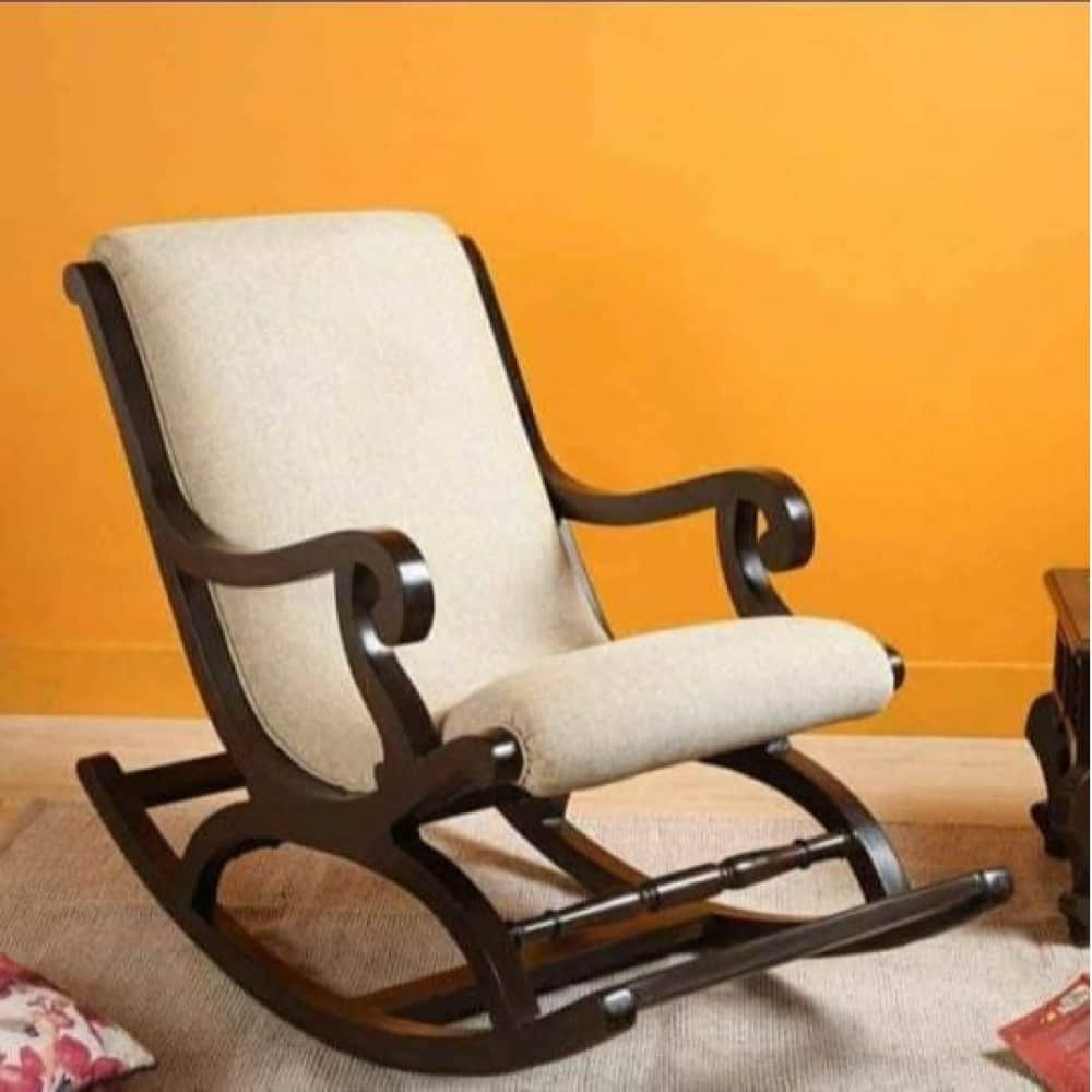 Nashville Wooden & Foam Rocking Chair - photo
