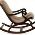 Nashville Wooden & Foam Rocking Chair - front_view