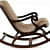 Nashville Wooden & Foam Rocking Chair - front_view
