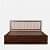Aberdeen Queen Size Bed In Columbia With Box Storage - front_view
