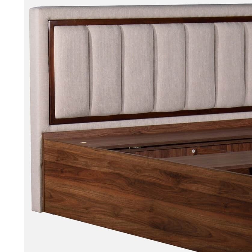 Aberdeen Queen Size Bed In Columbia With Box Storage - top_view