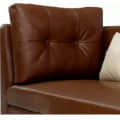 Eclairs L shape Leatherette 6 Seater Sofa with Storage - rear_view