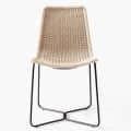 Outdoor Woven Slope Café Chair - top_view