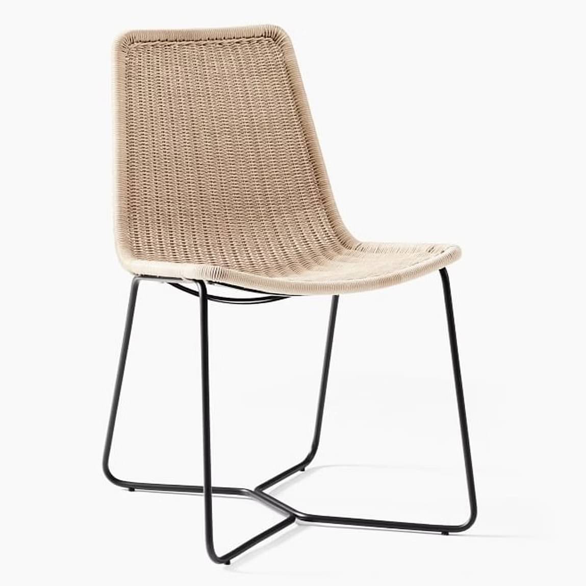 Outdoor Woven Slope Café Chair