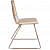 Net Metallic Café Chair - top_view