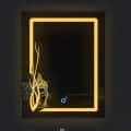 Felicity Sun Glow Warm Light LED Wall Mirror - photo