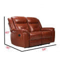 Eclairs 2 Seater Recliner - left_view