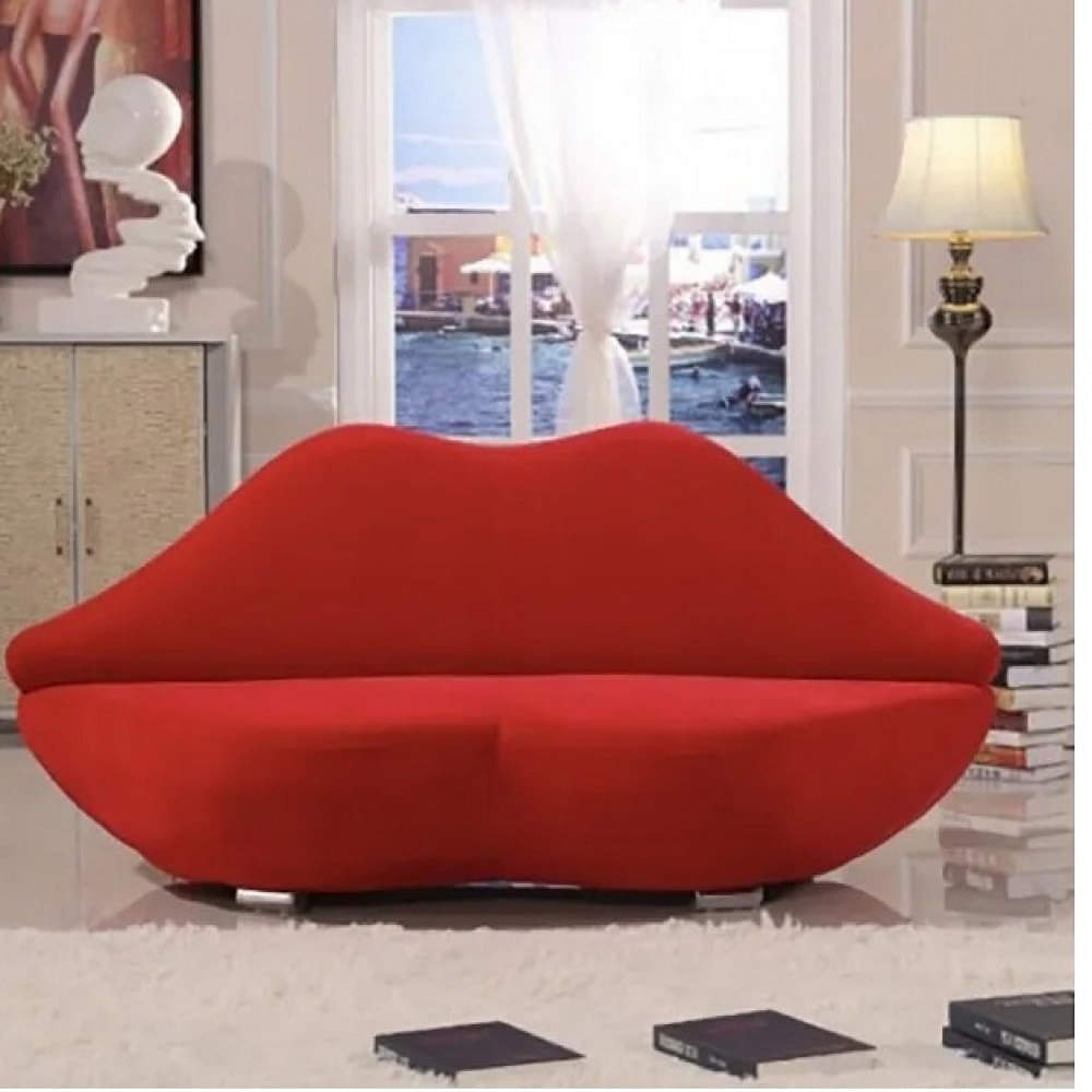 Valentine Lips 3-Seater Sofa - photo
