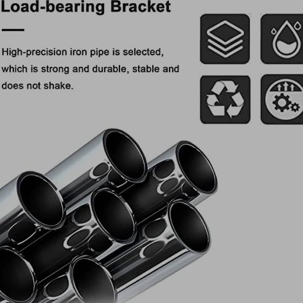 Anthrax Metal Bar Stool (Seating Height - 28 Inch)