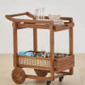 Dredson Wooden Café Trolley - front_view