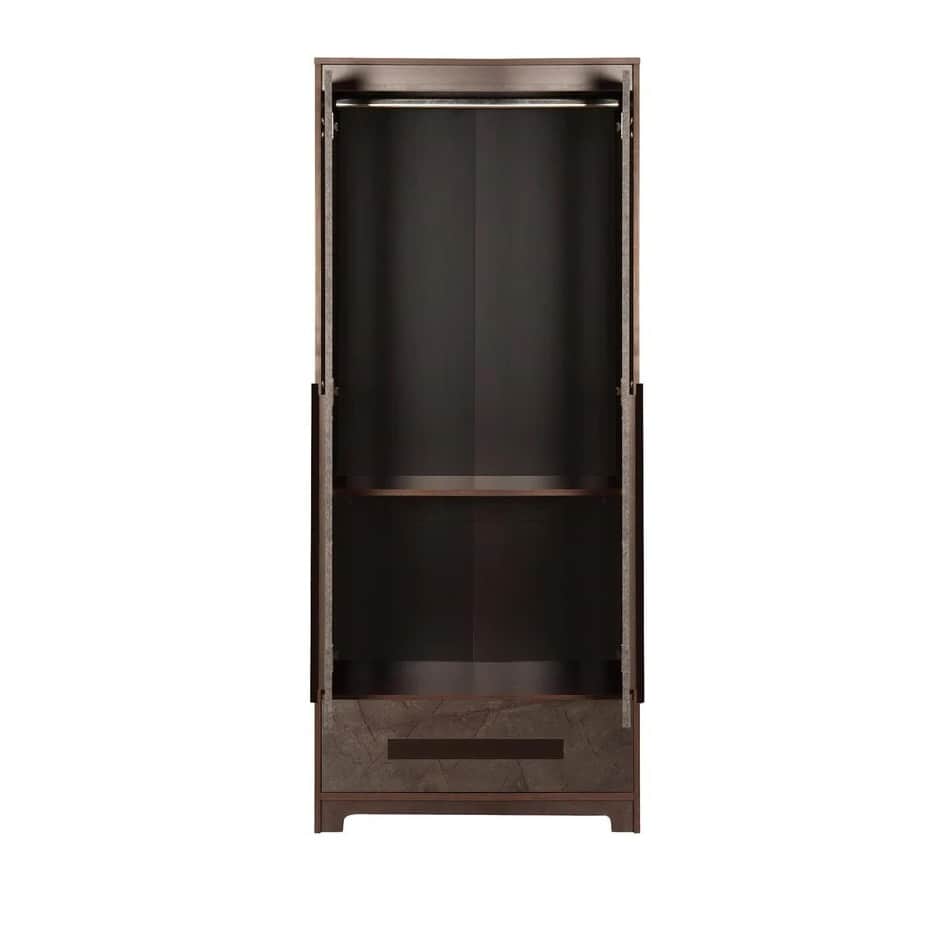 Orlando Contemporary 2 door Wardrobe - rear_view
