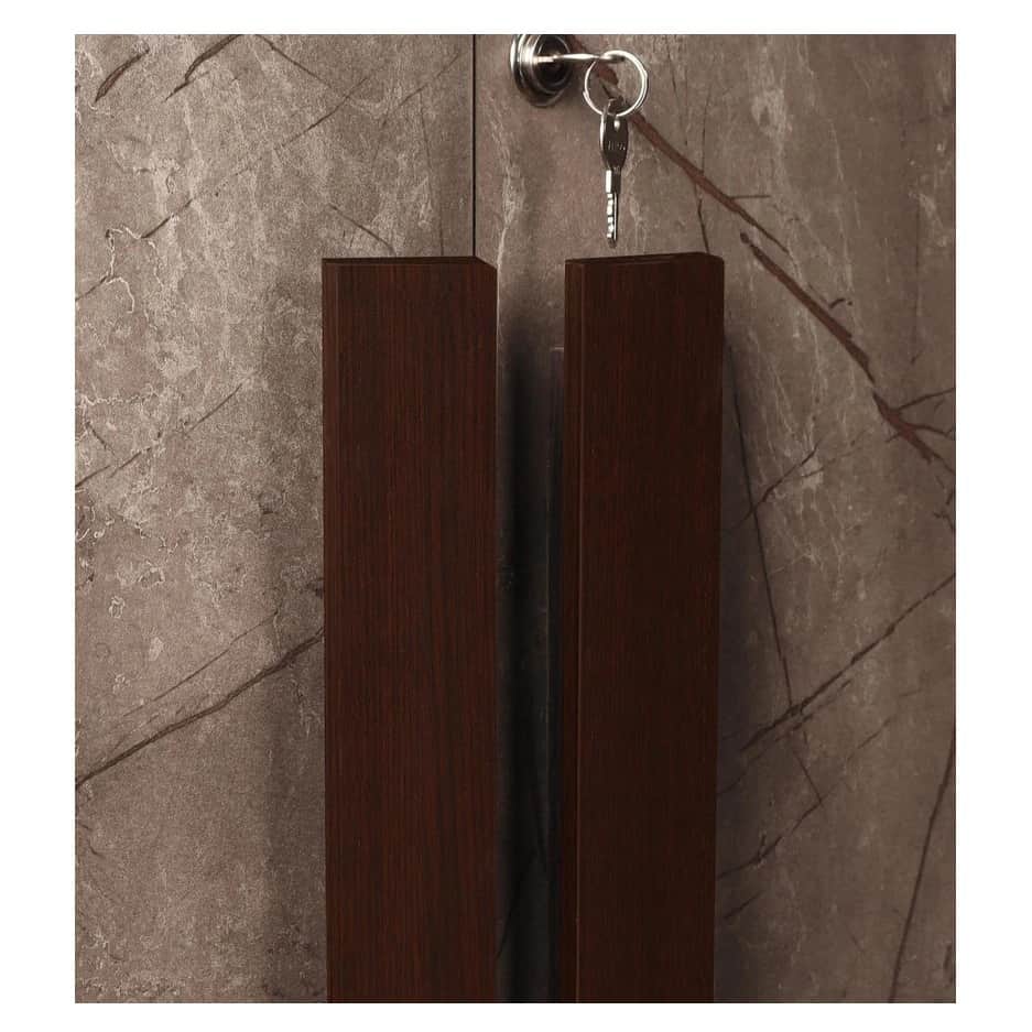 Orlando Contemporary 2 door Wardrobe - left_view