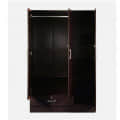 Sugi 3 Door Wardrobe in Walnut Finish - top_view