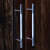 Sheesham Wood 2 Door Wardrobe In Warm Chestnut Finish - left_view
