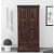 Lisa Sheesham Wood 2 Door Wardrobe In Provincial Teak Finish - photo