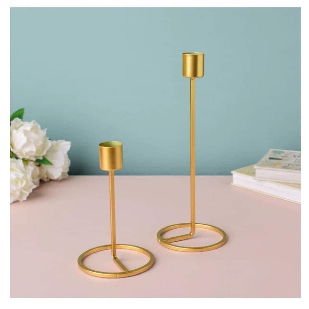 Pecos Metal Tealight Candle Holder - photo