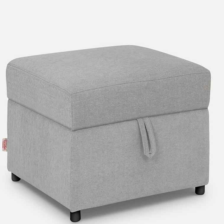 Ohio Modern Ottoman In Grey - photo