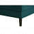 Hugo Velvet LHS Sectional Sofa In Teal Blue Colour - rear_view