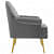 Swanson Accent Chair Color in Grey - top_view