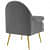Swanson Accent Chair Color in Grey - rear_view