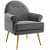 Swanson Accent Chair Color in Grey - left_view