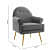 Swanson Accent Chair Color in Grey - right_view