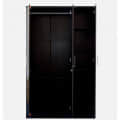 Derby 3 Door Wardrobe In Wenge Finish - front_view